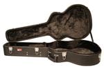 Gator GWJUMBO Deluxe Laminated Wood Case for Jumbo Acoustic Guitars Body Angled View